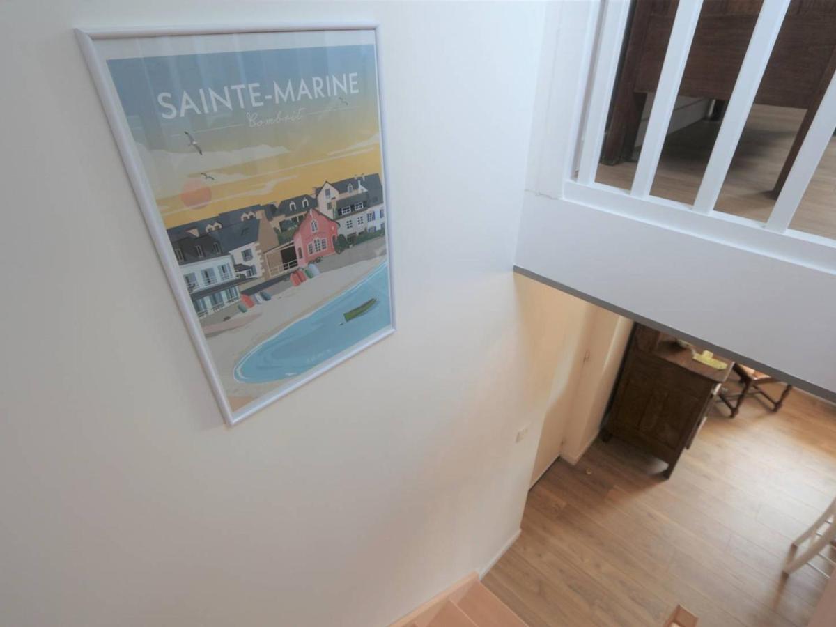 Apartamento Combrit Sainte-Marine: T2 Duplex Renove Avec Jardin Prive Et Vue Sur Port - Fr-1-481-91 Exterior foto