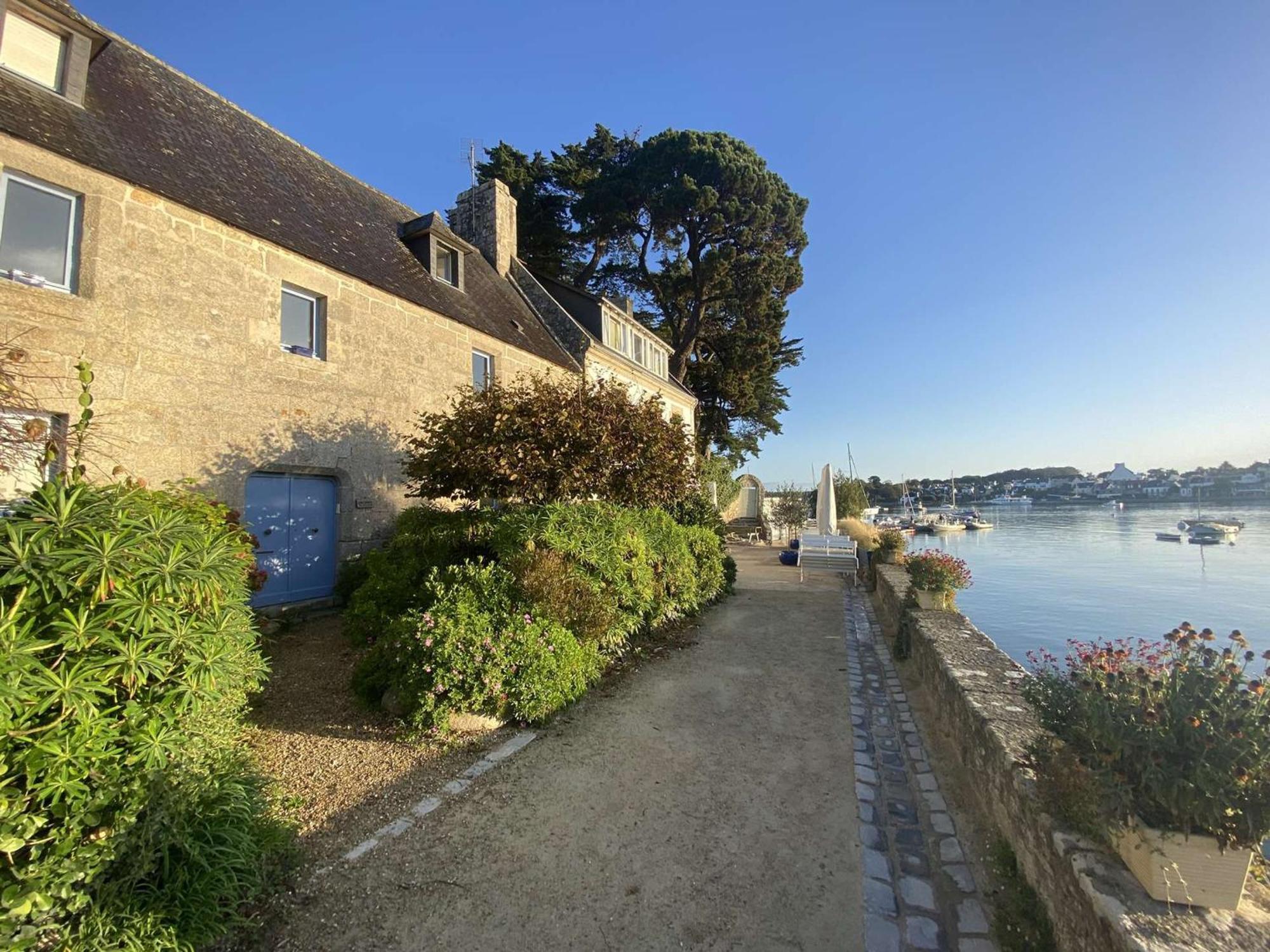 Apartamento Combrit Sainte-Marine: T2 Duplex Renove Avec Jardin Prive Et Vue Sur Port - Fr-1-481-91 Exterior foto